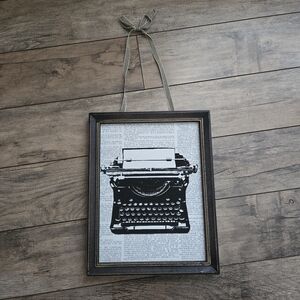 Typewriter Wall Art